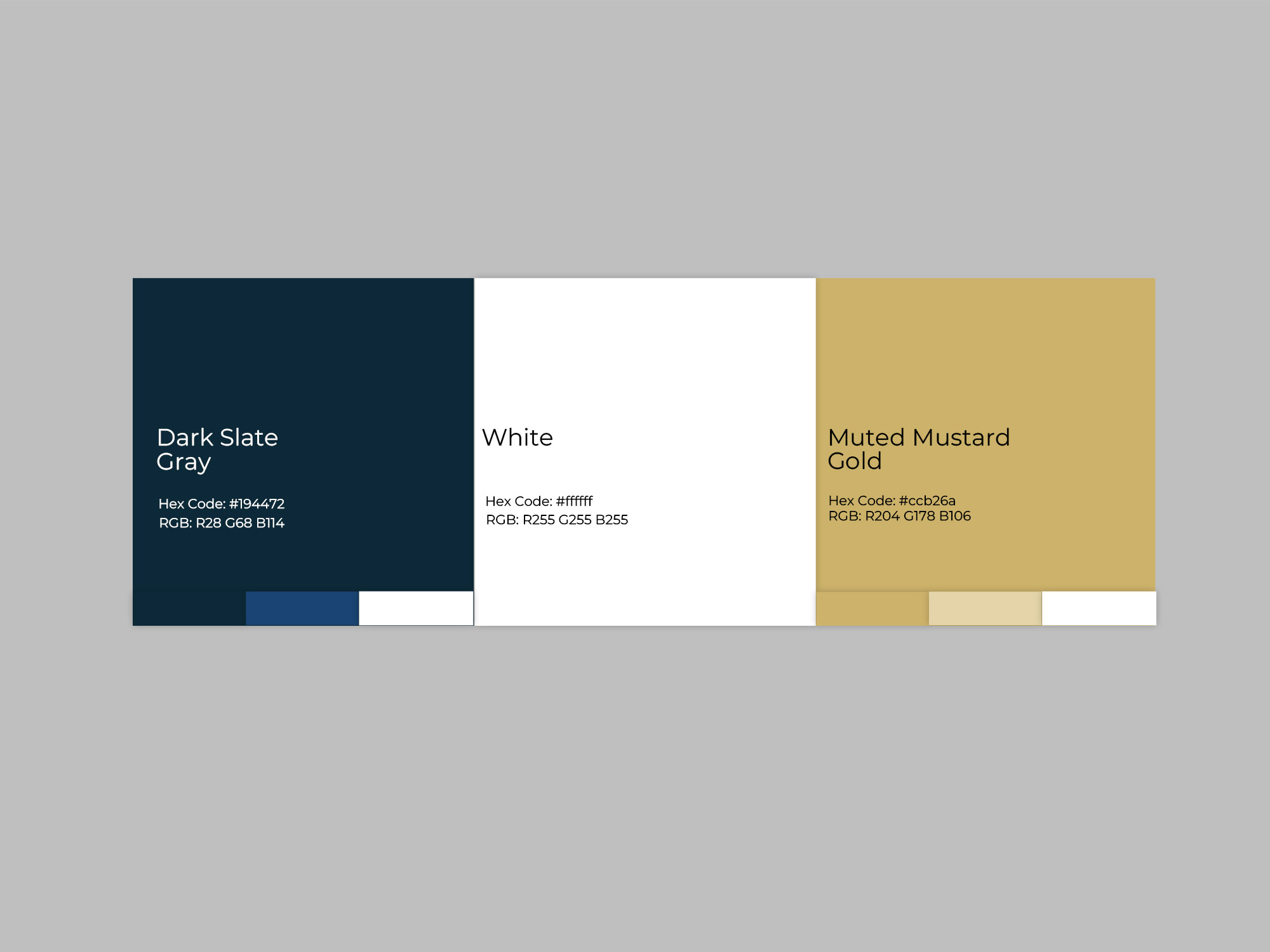 Will & Frough Color Palette